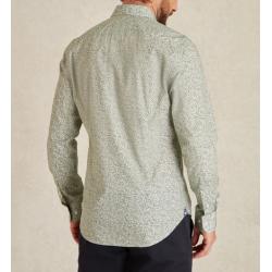 Chemise Primevere Green Clovis Slim à Imprimé