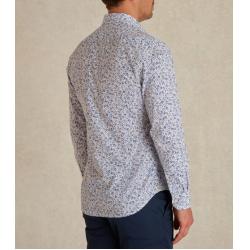 Chemise Primevere White Clovis Slim à Imprimé