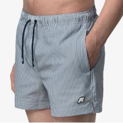 HAZEL MID STRIPES BEACH - Maillot de bain à rayures au tissu à séchage rapide