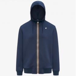 RAINER LIGHT SPACER - Sweat à capuche zippé en scuba