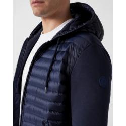 Veste bi-matière à capuche Marine Gummy 2.0