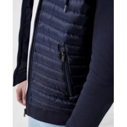 Veste bi-matière à capuche Marine Gummy 2.0