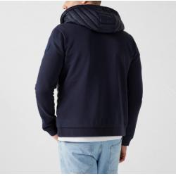 Veste bi-matière à capuche Marine Gummy 2.0