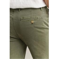 Pantalon chino effet délavé