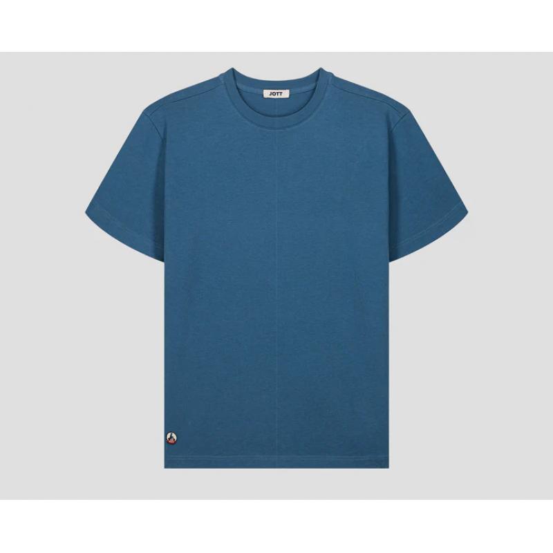 T-Shirt col rond mixte Bleu jeans Andrea