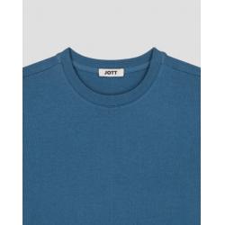 T-Shirt col rond mixte Bleu jeans Andrea