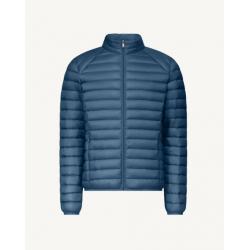 Doudoune légère Bleu jeans Mat
