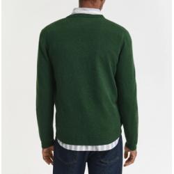 Pull col V en laine d'agneau ultrafine