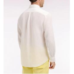 Chemise Eden Park - 100% Lin - Coupe Droite - Blanc