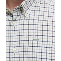 Chemise Barbour - Coton - Coupe Regular - Kaki Olive - Manches Longues