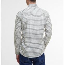 Chemise Barbour - Coton - Coupe Regular - Kaki Olive - Manches Longues