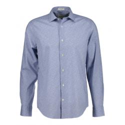 Chemise GANT - Popeline de Coton - Coupe Regular - Jean Delavé