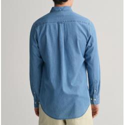 Chemise GANT - Chambray Indigo - Coupe Regular