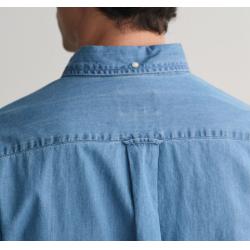 Chemise GANT - Chambray Indigo - Coupe Regular
