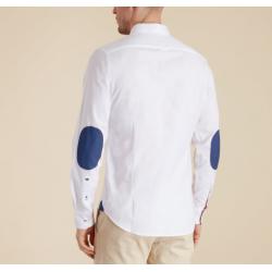 Chemise Vicomte A. - Oxford Blanc - Coupe Regular Fit - Manches Longues