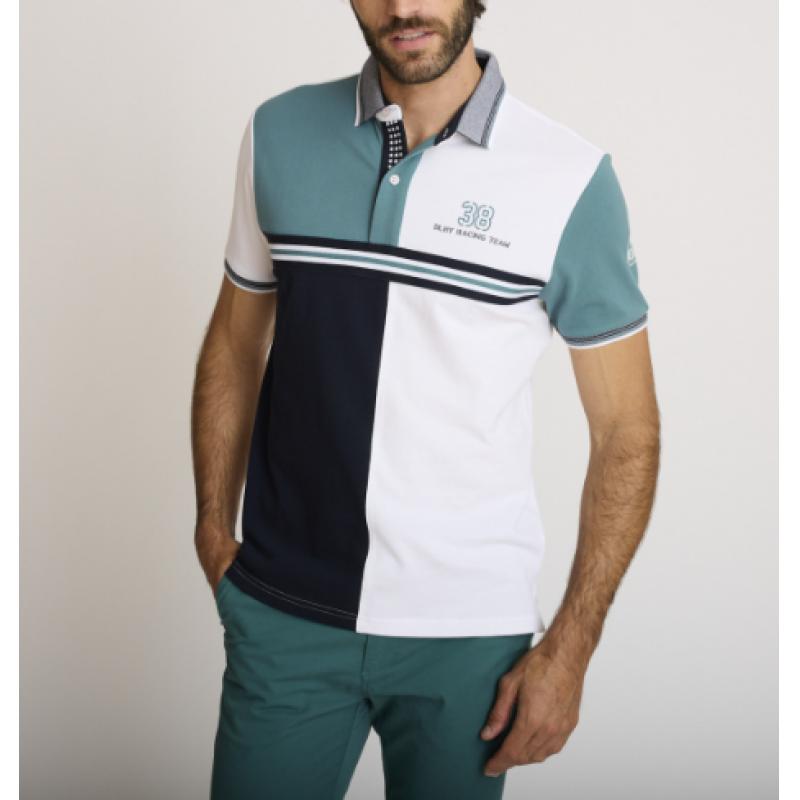 Polo Delahaye - Sport - Blanc en Coton - Coupe Regular