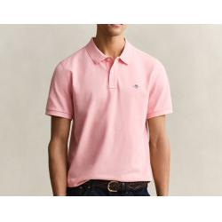 Polo GANT - Coupe Regular en Coton - Rose Bubblegum