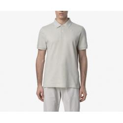 Polo K-Way - Slim en Piqué Stretch - Beige
