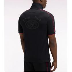 Maillot Eden Park - Noir Nouvelle-Zélande en Coton - Manches Courtes