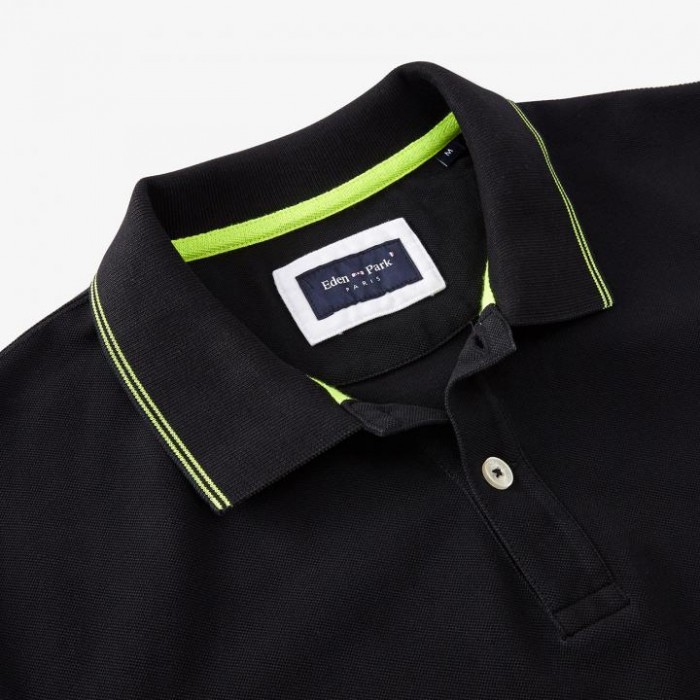 Polo Fluo uni en coton Polo Fluo uni en coton