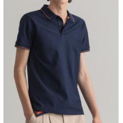 POLO RUGGER SLIM FIT EN SERGE TEXTURE