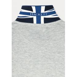 POLO EN JERSEY DE COTON AVEC EMPIECEMENTS